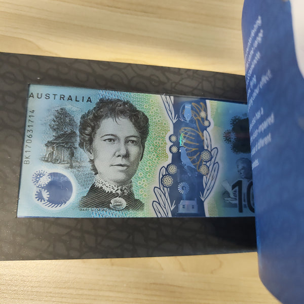 Australia $10 Uncirculated Next Generation Banknote Folder