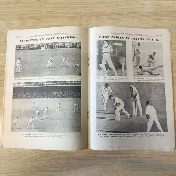 Cricket 1951-52 Kings of Cricket Australia or West Indies A Complete Guide For 1951-52 Test Series Cricket Record