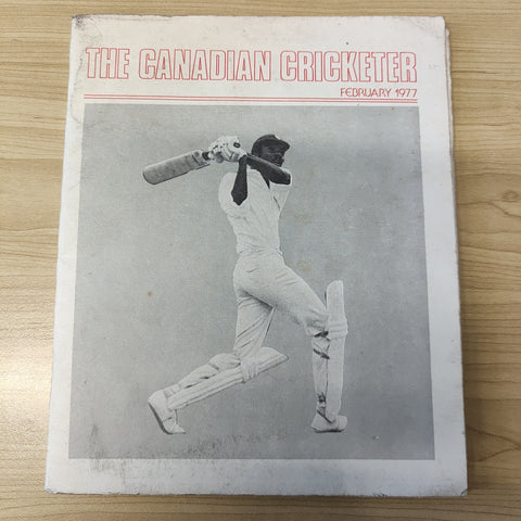 Cricket 1977 February The Canadian Cricketer Magazine