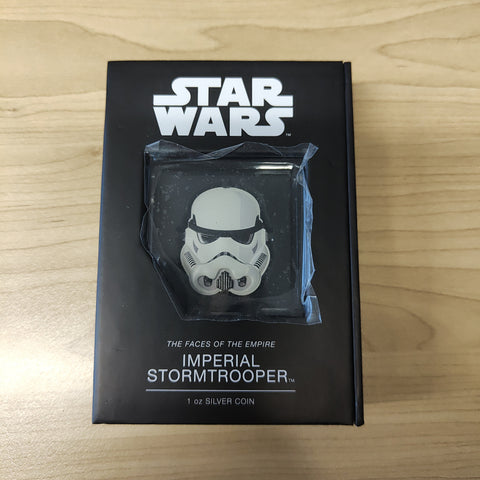 Niue 2021 New Zealand Mint $2 Star Wars Imperial Stormtrooper 1oz .999 Silver Coin