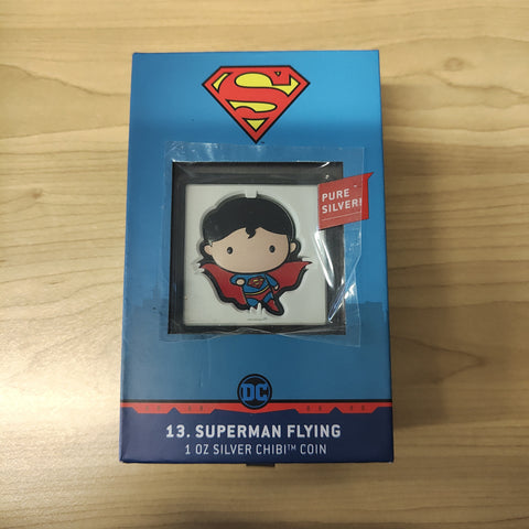 Niue 2021 New Zealand Mint $2 DC Superman Flying 1oz .999 Silver Coin