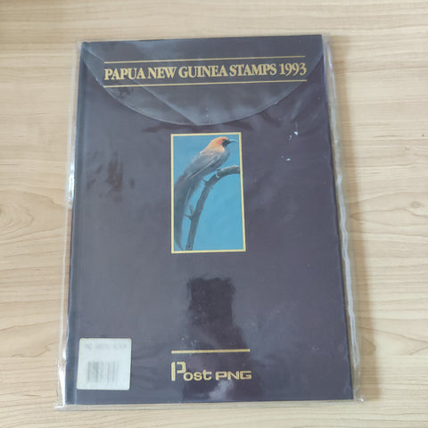 1993 Papua New Guinea Stamp Collection Year Album