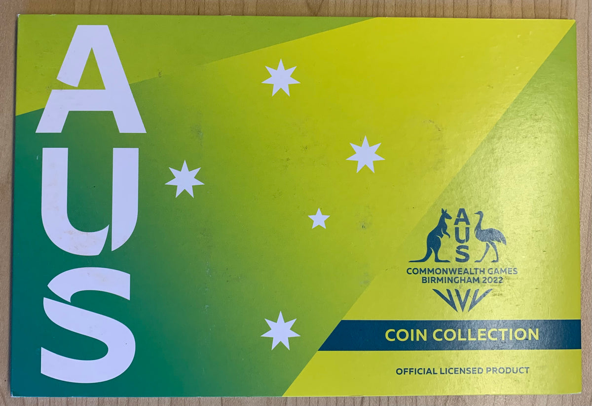 2022 Australia Birmingham Commonwealth Games Coin Collection Shields