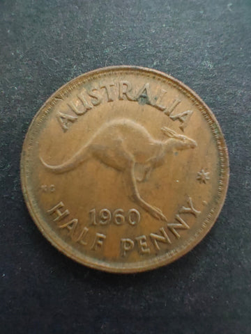 Australia 1960 1/2d Half Penny Extremely Fine Condition