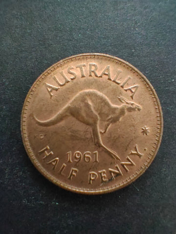 Australia 1961 1/2d Half Penny Extremely Fine Condition