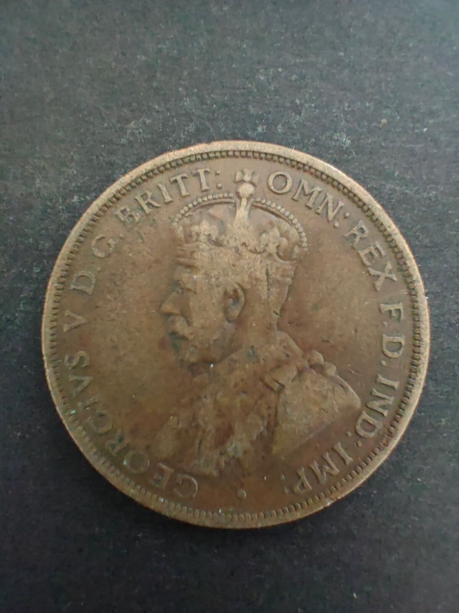 Australia 1915 1d One Penny Fine Condition. Melbourne Mint Shields