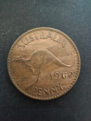 Australia 1962 1d One Penny Very Fine Condition