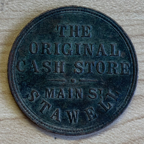 Australia 1862 Crothers & Co Stawell 1/2d Penny Token R97 A89