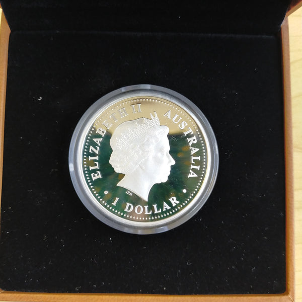 Australia Holland Netherlands 2006 Perth Mint $1 400 Years Australia On The Map Duyfken 1oz .999 Proof Silver Coin