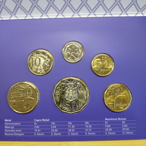Australia 2020 Royal Australian Mint Uncirculated Year Coin Set 6th Portrait A New Effigy Era
