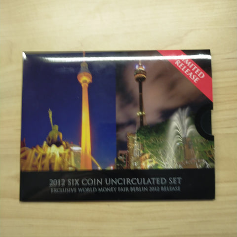 Australia 2012 Royal Australian Mint World Money Fair Berlin Exclusive Release Uncirculated Year Coin Set