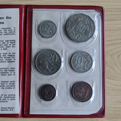 Australia 1971 Royal Australian Mint Uncirculated Coin Set