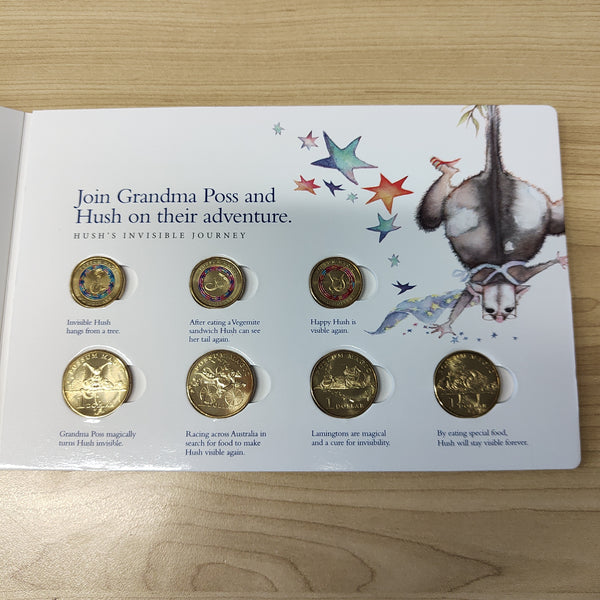 Australia 2017 Royal Australian Mint Possum Magic Coloured Coin Collection