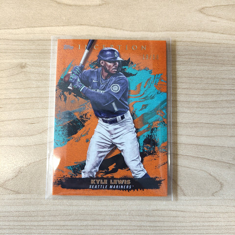 2021 Topps Inception Kyle Lewis Baseball Card 19/50