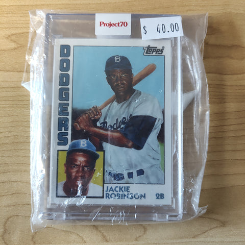 2021 Topps Project 70 Jackie Robinson Card #126 Artist Jonas Never Baseball Card