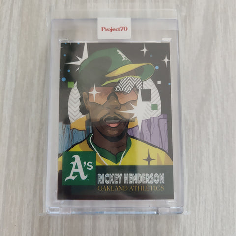 2021 Topps Project 70 Rickey Henderson Card #26 Artist POSE Baseball Card