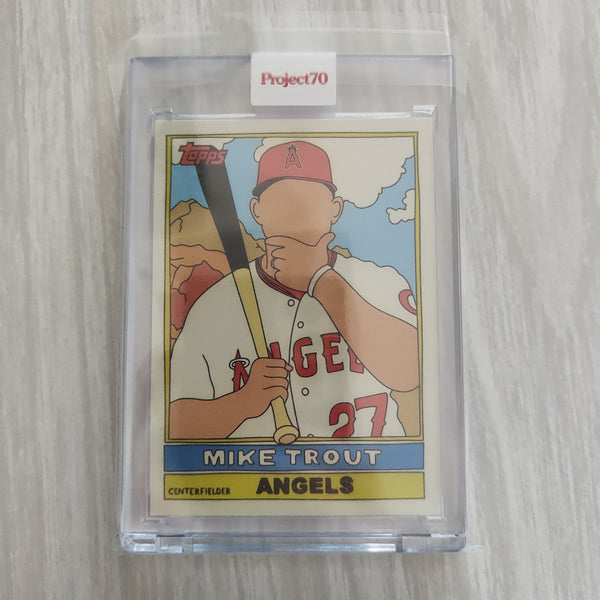 2021 Topps Project 70 Mike Trout Card #27 Artist Fucci Baseball Card
