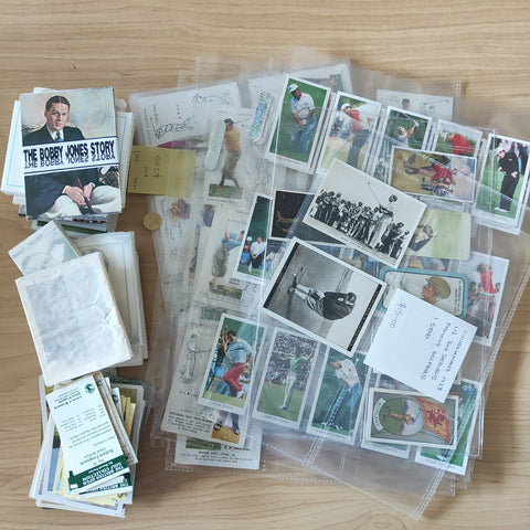 Assorted Lot of Approx 250+ Golf Cigarette Cards From 1914-2001
