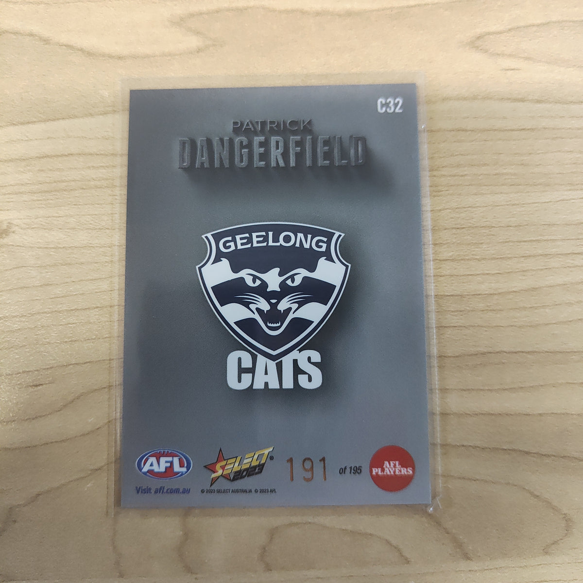 2023 Select Footy Stars Carbon Patrick Dangerfield Geelong 191/195