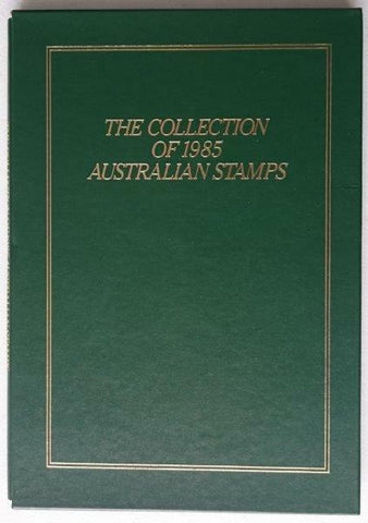 Australia Post 1985 Year Album. This book contains all the different simplified stamps issued in that year.