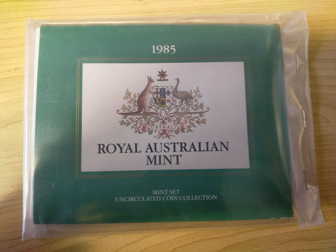 Australia 1985 Royal Australian Mint Uncirculated Mint Set Of Coins
