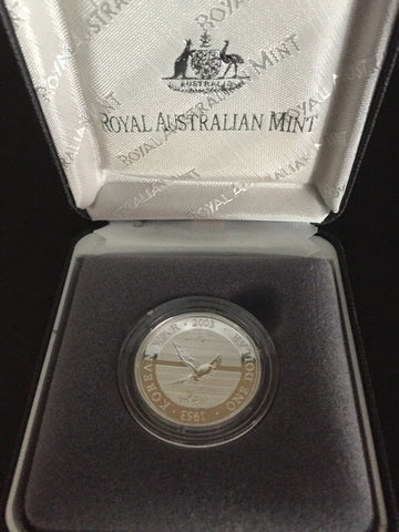 Australia 2003 Royal Australian Mint $1 Korean War $1 Silver  Proof Coin