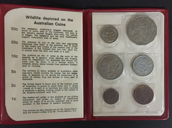 Australia 1969 Royal Australian Mint Uncirculated Coin Set