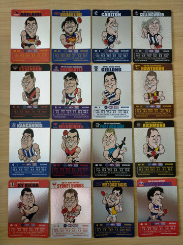 2008 Teamcoach Star Wildcard Complete Set Of 16 Cards