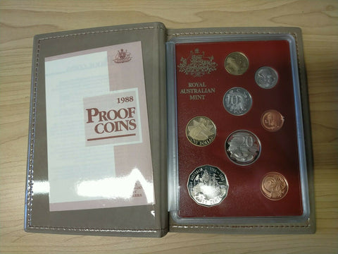 Australia 1988 Royal Australian Mint Proof Coin Set