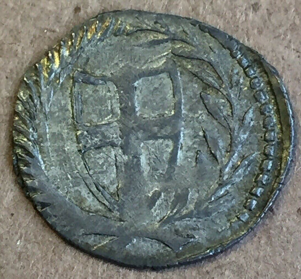 Great Britain: 1649-60 Commonwealth Penny. Flat Strike But Uncirculated