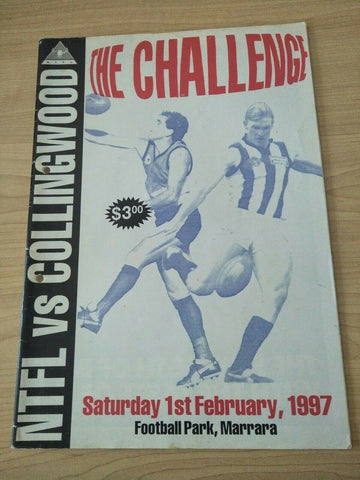 1997 The Challenge NTFL v Collingwood Souvenir Football Record