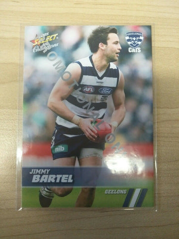 2008 Select AFL Champions Promotional Card Jimmy Bartel Geelong
