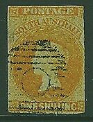 SA Australian States SG 12 1s orange Used