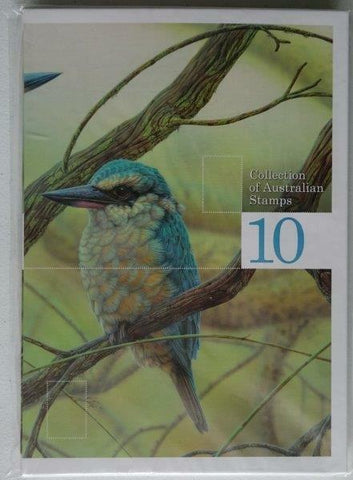 Australia Post 2010 Year Album. This book contains all the different simplified stamps issued in that year.