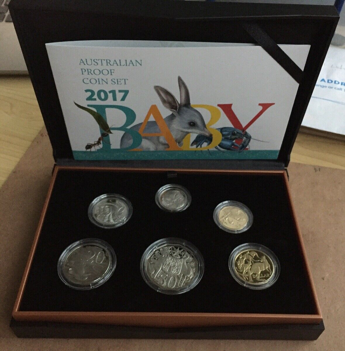 Australia 2017 Royal Australian Mint Baby Proof Set Shields Stamps