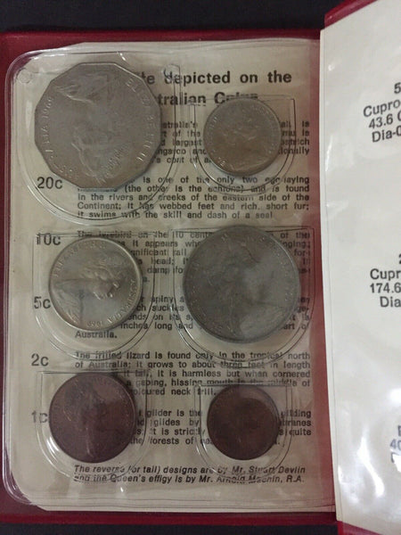 Australia 1969 Royal Australian Mint Uncirculated Coin Set