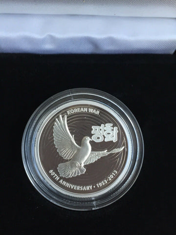 Australia 2013 Royal Australian Mint $1 Korean War Silver Proof Coin