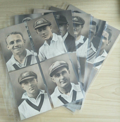 Australian English Cricket Postcards Test Match Stars And Favourites 20 Cards