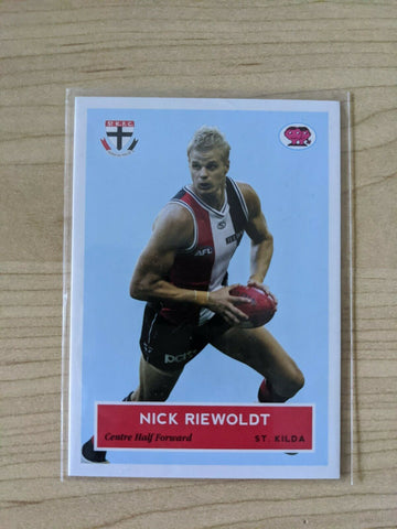 2009 AFL Select Scanlens Nick Reiwoldt St Kilda