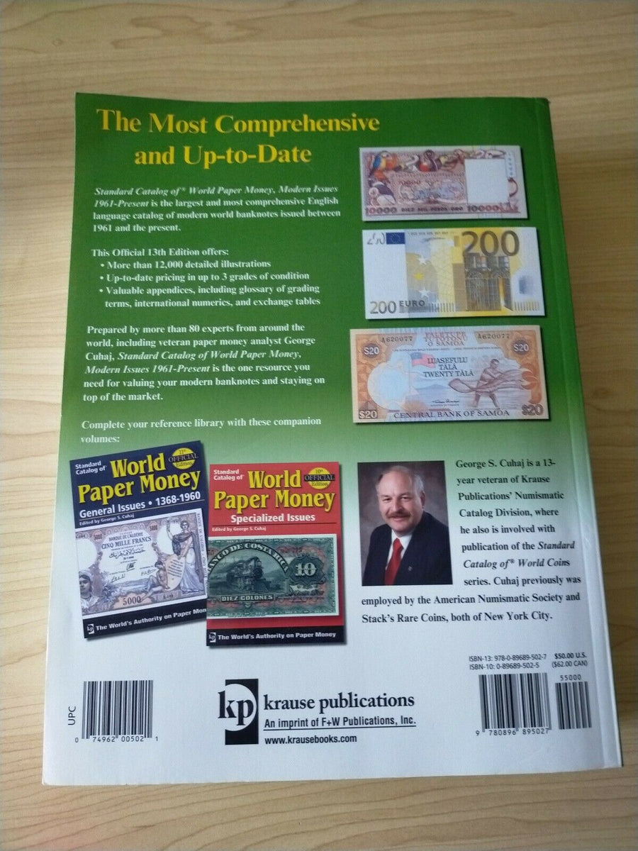 Krause Standard Catalog Of World Paper Money 1961Present (2007) 13th