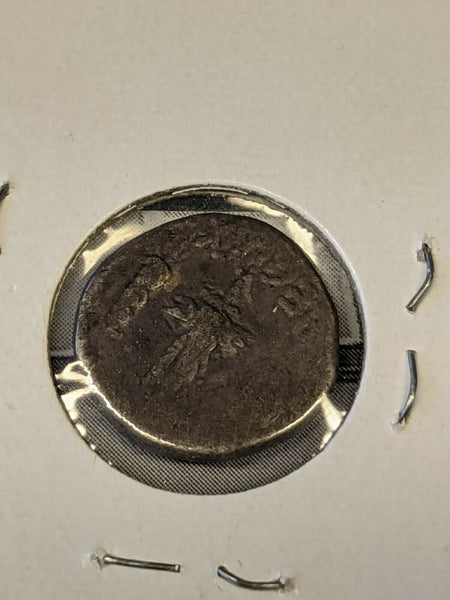 Mark Antony Silver Denarius Coin 32-31BC Fine Condition