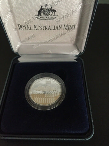 Australia 2004 Royal Australian Mint $1 Eureka Stockade Silver Proof Coin