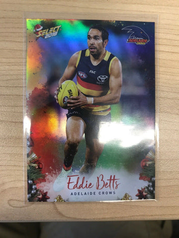 AFL 2018 Select Christmas Holofoil Card X2 - Adelaide Eddie Betts