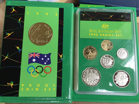 Australia 1992 Royal Australian Mint Proof Set. Superb Condition