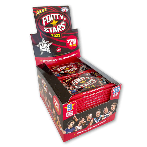 2023 AFL Footy Stars Box Bundle 1 x Retail 1x Hobby