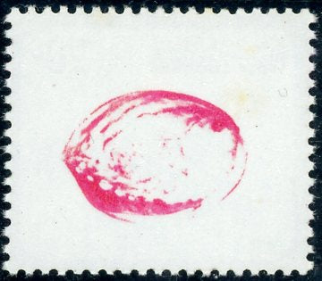 New Zealand 1975 SG1099 Seashell 20c Paua Error Red Offset Stamp