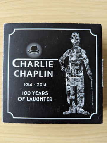 2014 Perth Mint Charlie Chaplin 100 Years of Laughter Silver Proof Coin