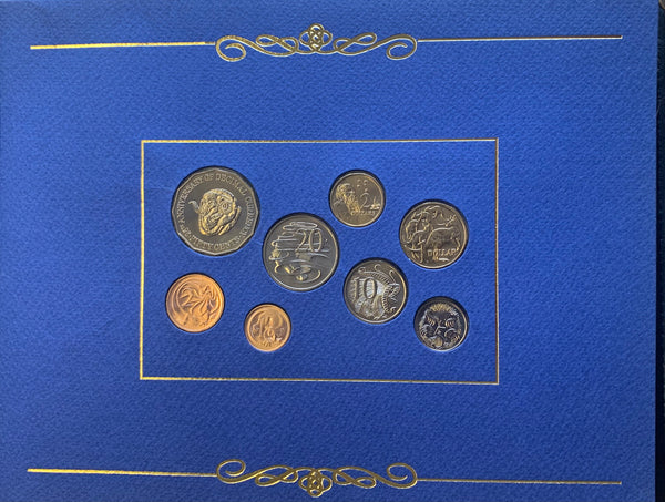 Australia 1991 25 Years of Decimal Currency  Coins & Banknotes Folder