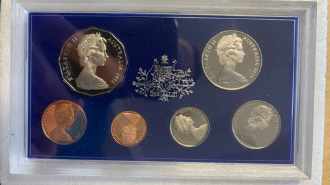 Australia 1973 Royal Australian Mint Proof Set Key Date Superb Condition