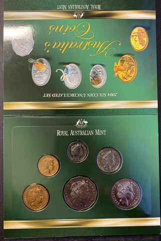Australia 2004 Royal Australian Mint Uncirculated Year Coin Set
